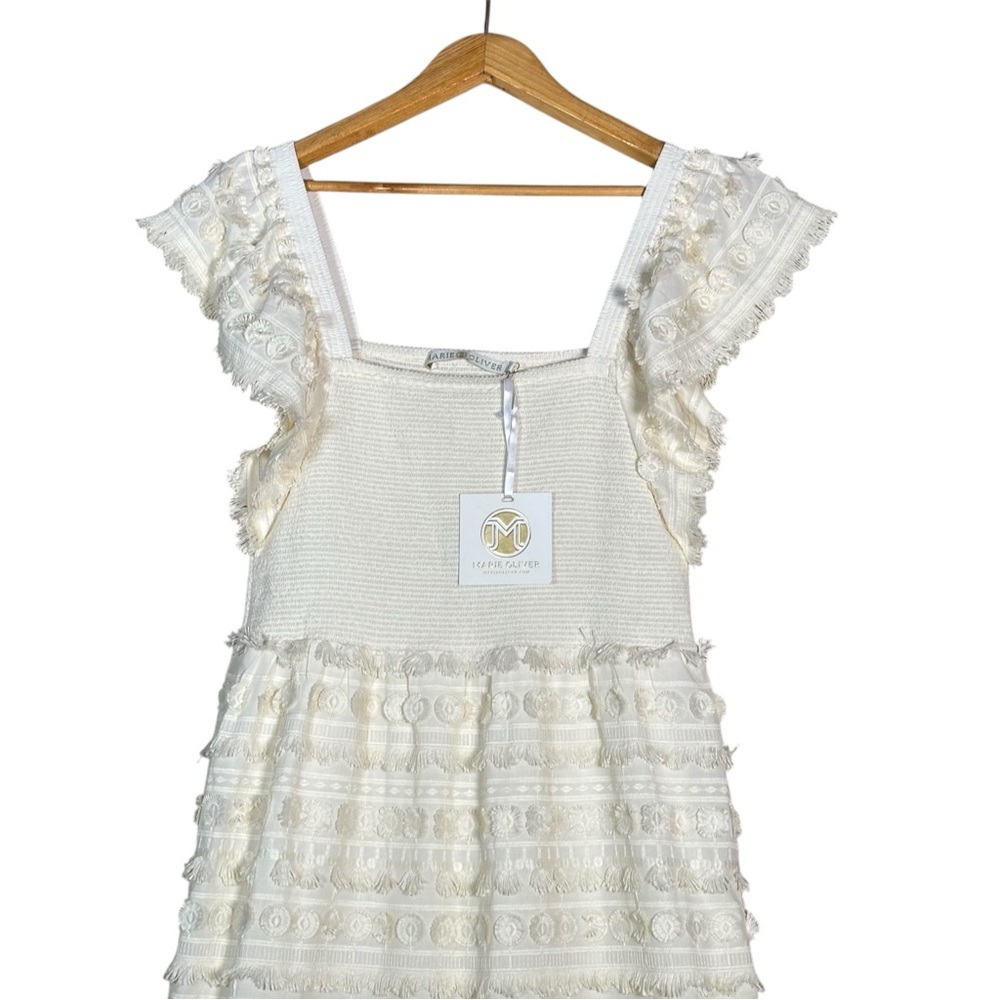 MARIE OLIVER Kora Smocked Pique Maxi Dress - Picture 8 of 15